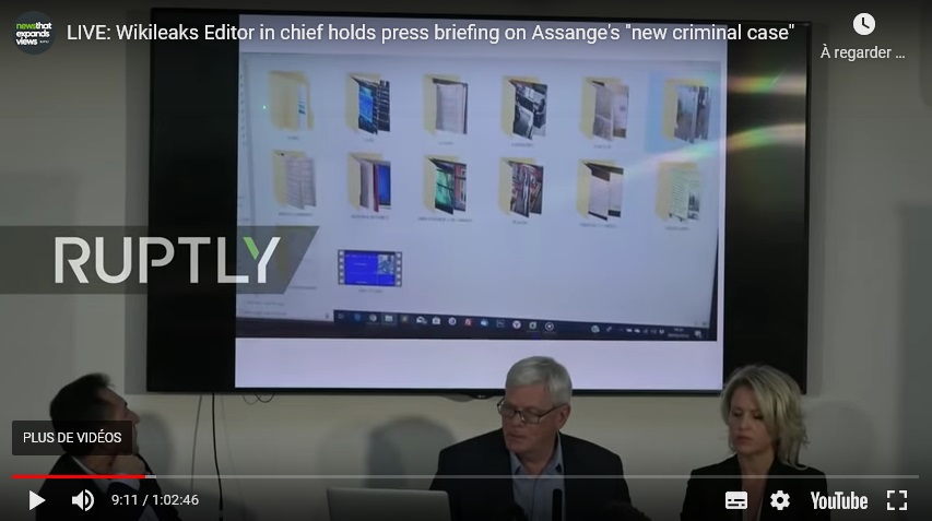 Selon un juge espagnol, les États-Unis font de l’obstruction dans l’enquête sur la société de sécurité qui aurait espionné Assange pour le compte de la CIA. (Yahoo News)