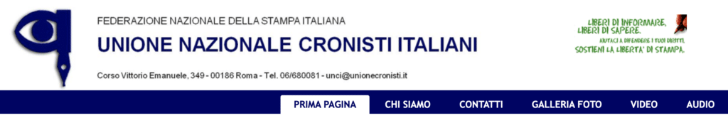 International Piero Passetti Journalism Prize of the National Union of Italian Journalists 2011